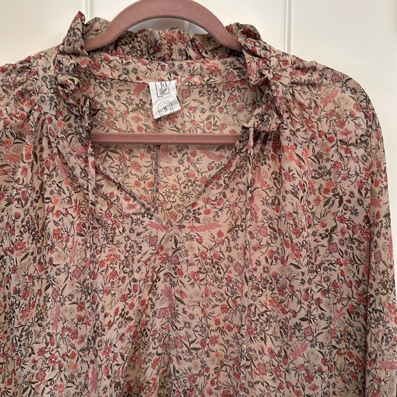 Gorgeous floral lined Jardines Domaine dress - Picture 2 of 5